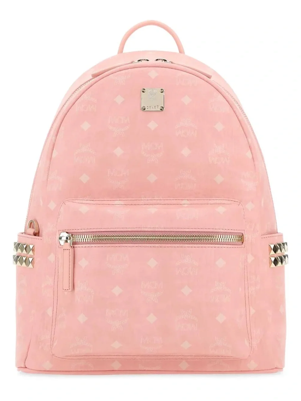 New With Tags/Dust Bag MCM Rare Stark VI Visetos Large Backpack in Blossom Pink